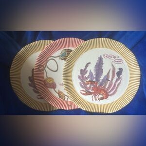 Anthropologie “By The Sea” melamine plates by French artist Nathalie Lete!